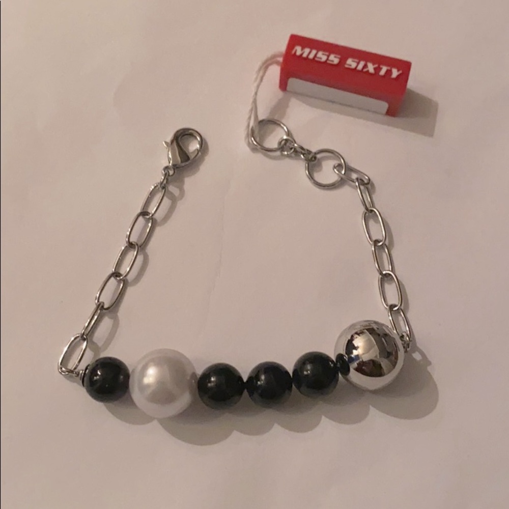 Miss sixty stainless steel bracelet Balls